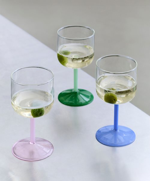 Tint Wine Glass by HAY