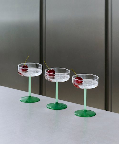 Tint Coupe Glass by HAY