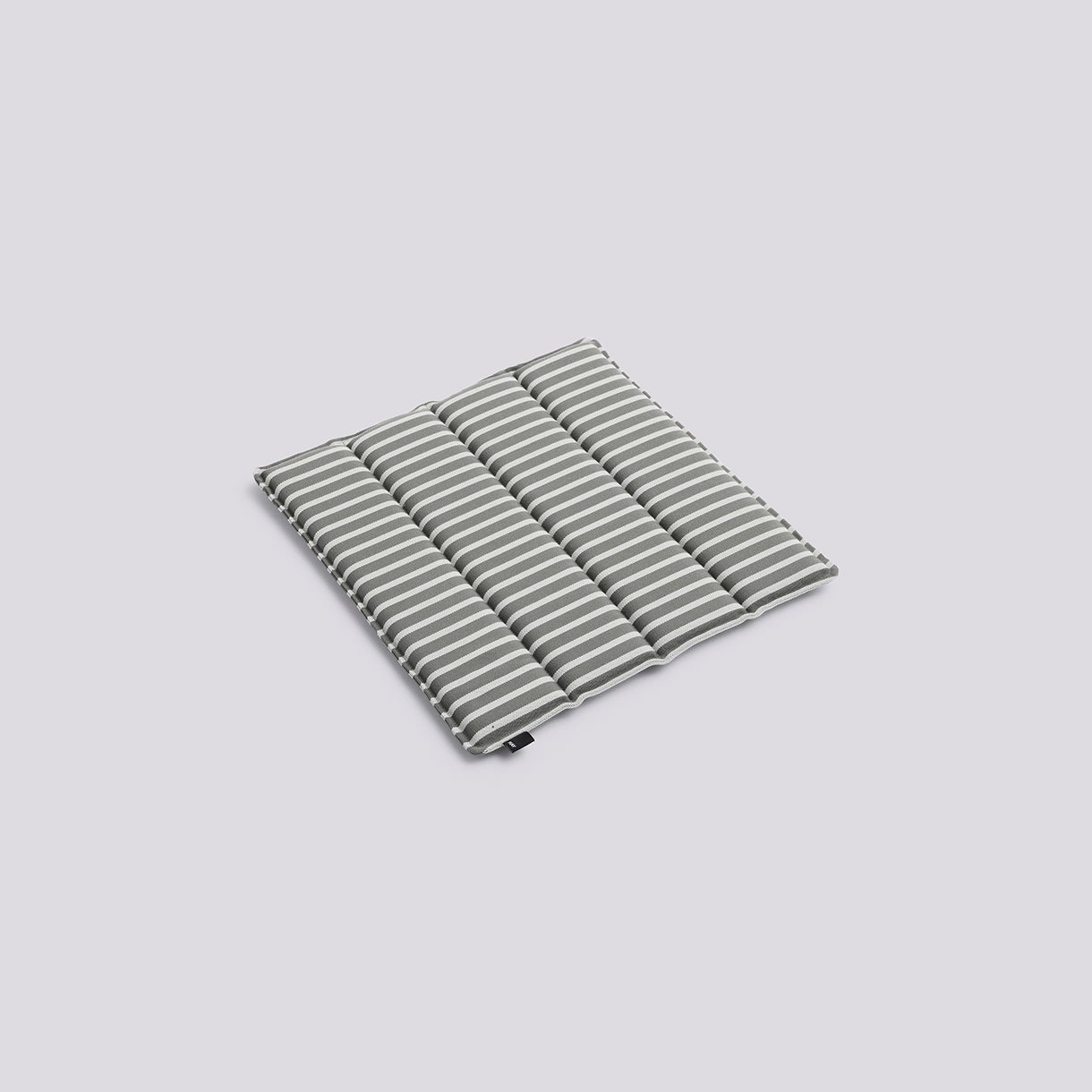  Terrazza Seat Cushion-40 x 40-Grey bold stripe