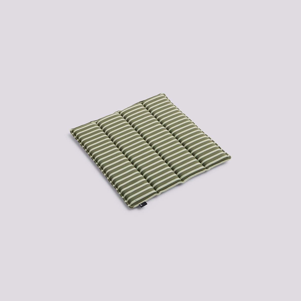  Terrazza Seat Cushion-40 x 40-Olive bold stripe