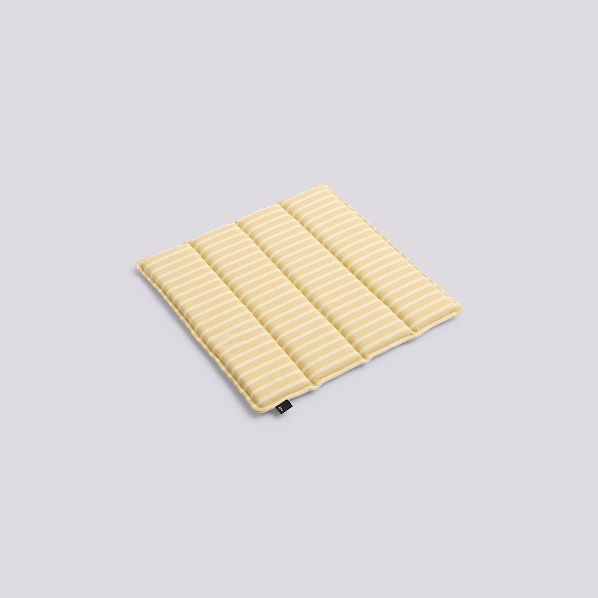  Terrazza Seat Cushion-40 x 40-Yellow bold stripe