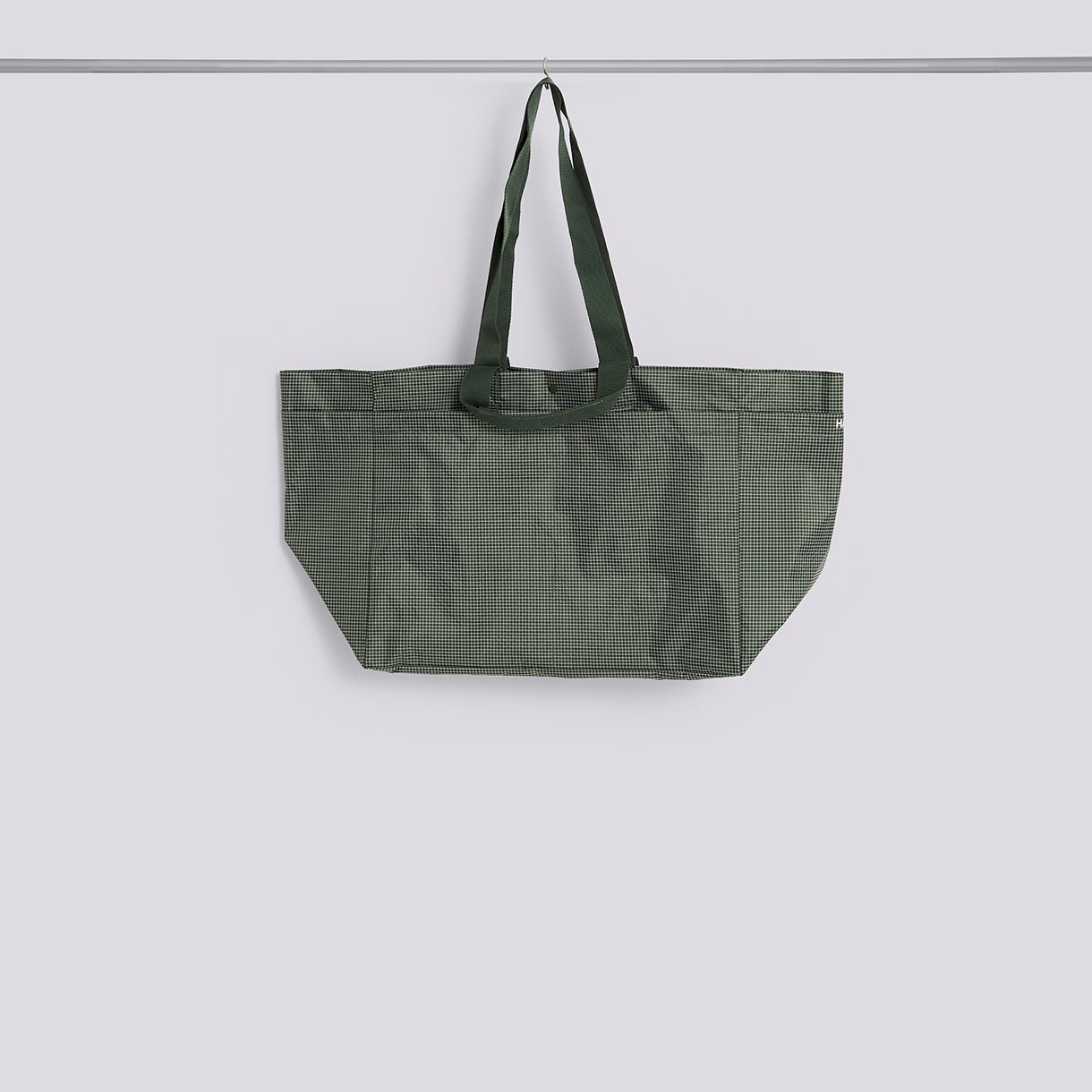 Grid Weekend Bag-Medium-Dark green
