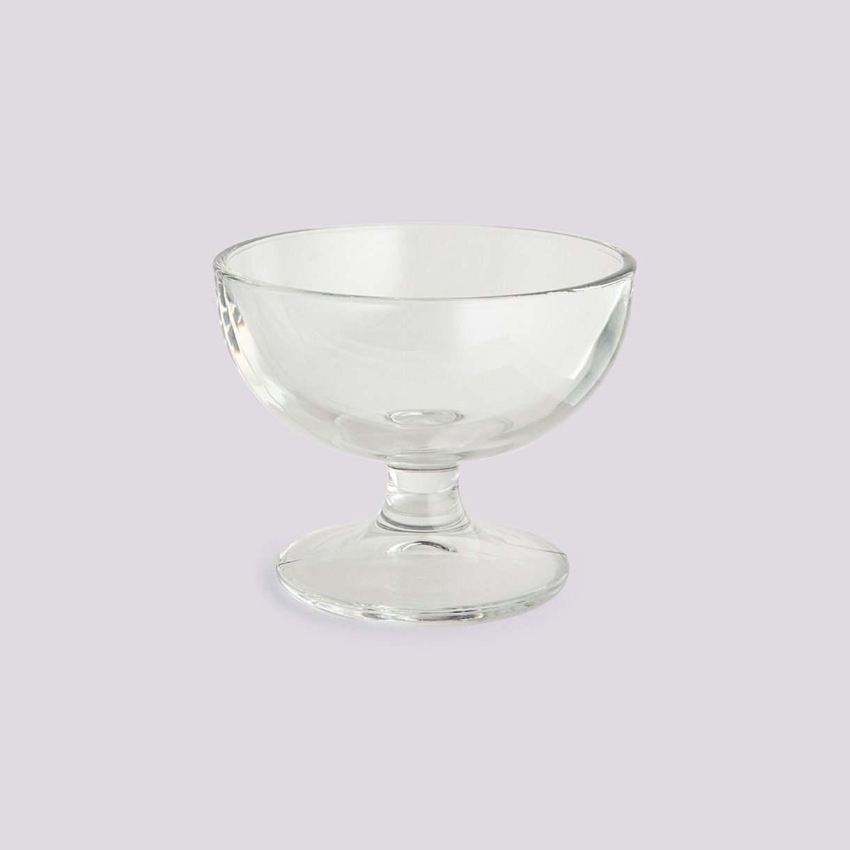 Glass Dessert Bowl-Ø10,5-Clear
