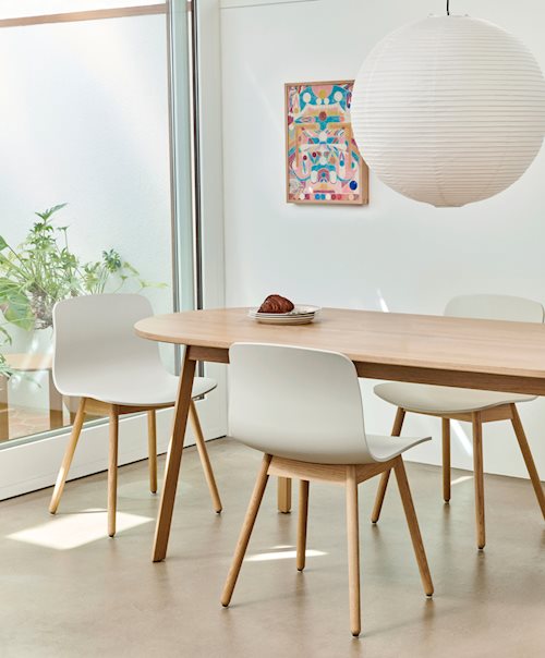 Triangle Leg Table by HAY