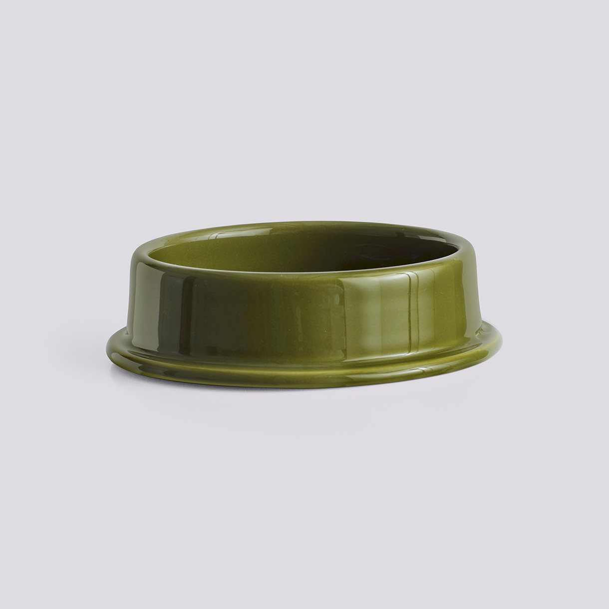 Column Candleholder-Medium-Army green