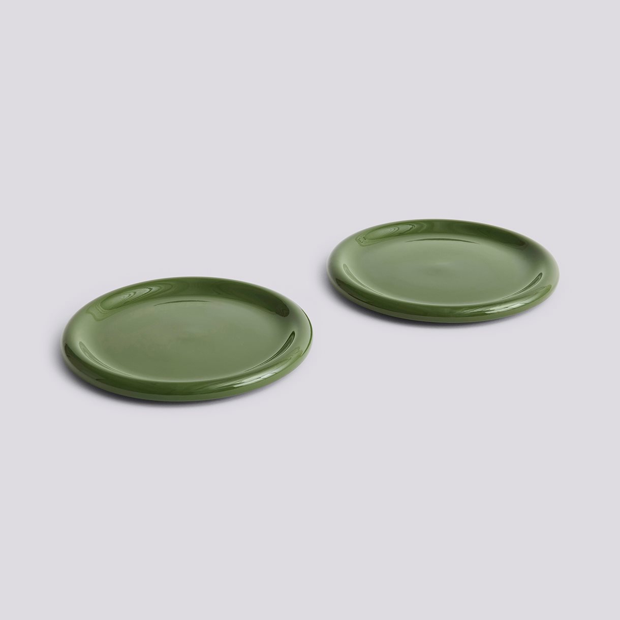 Barro Plate-Set of 2-Ø24-Green