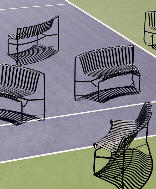 Palissade Park Dining Bench 1 Pcs by HAY
