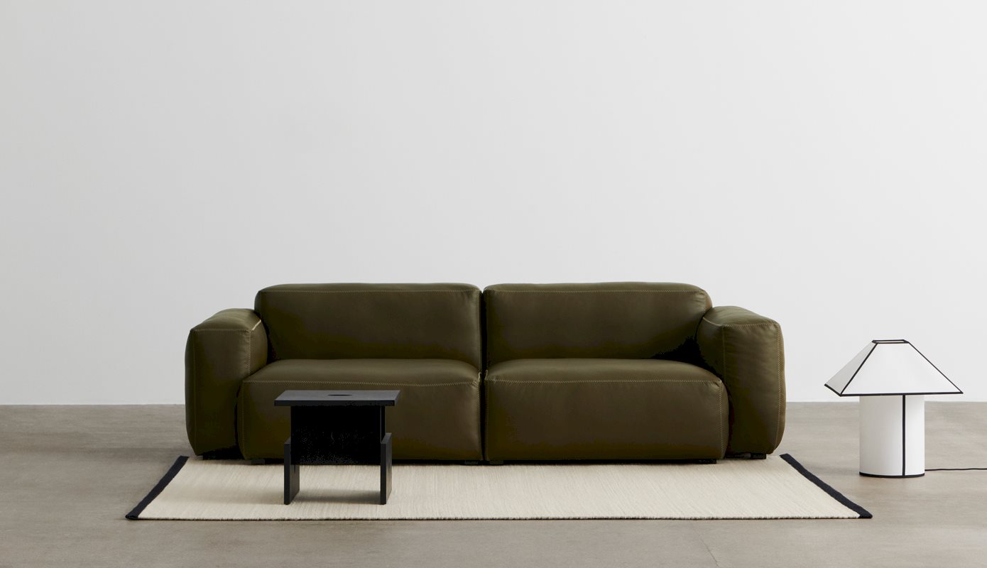 HAY mags sofa soft モジュラーソファ Try HAY's Mags Soft Low Armrest Sofa for a relaxed, loungy feel