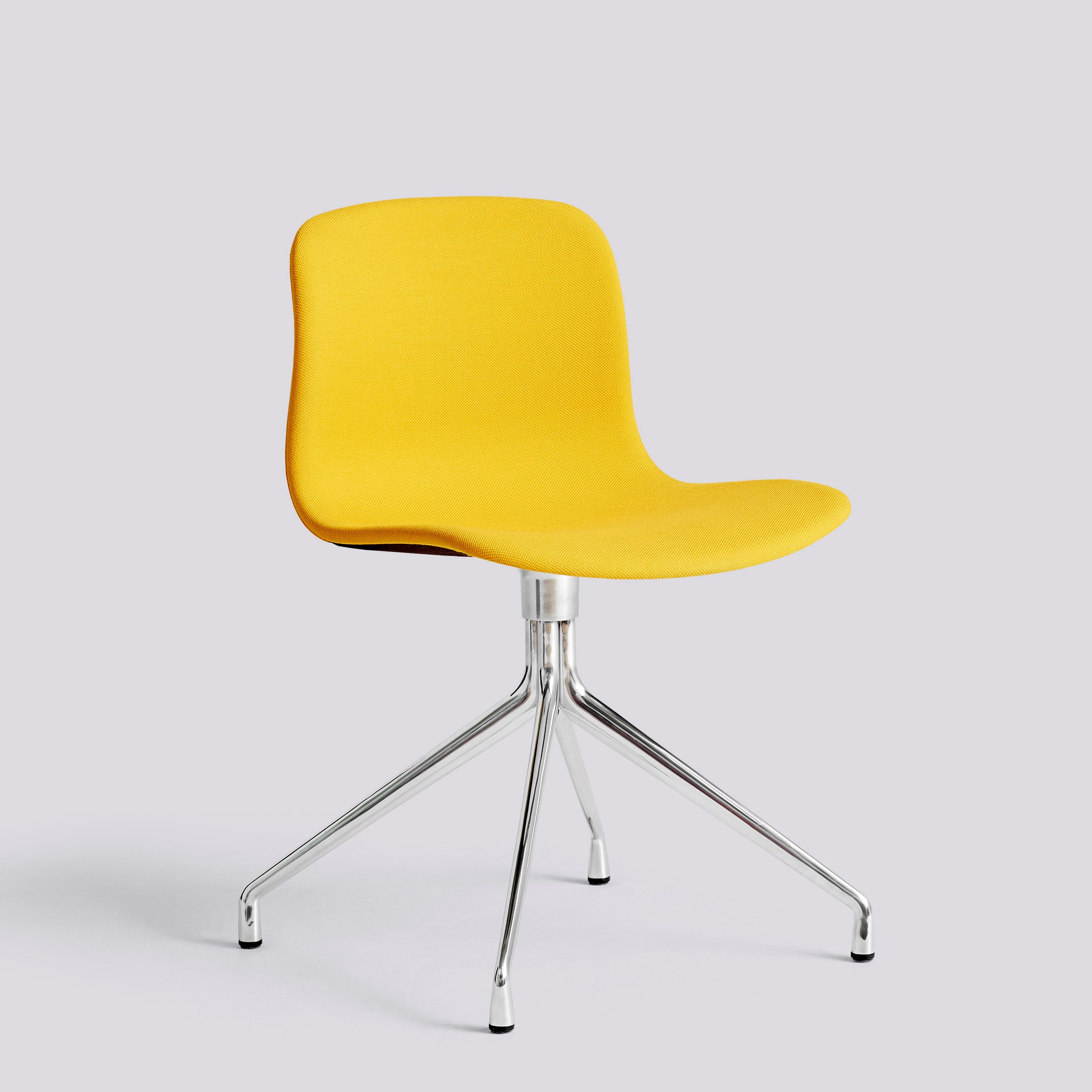  AAC11 Polished aluminium 4 star swivel base Standard glider-Full upholstery-Steelcut Trio-446