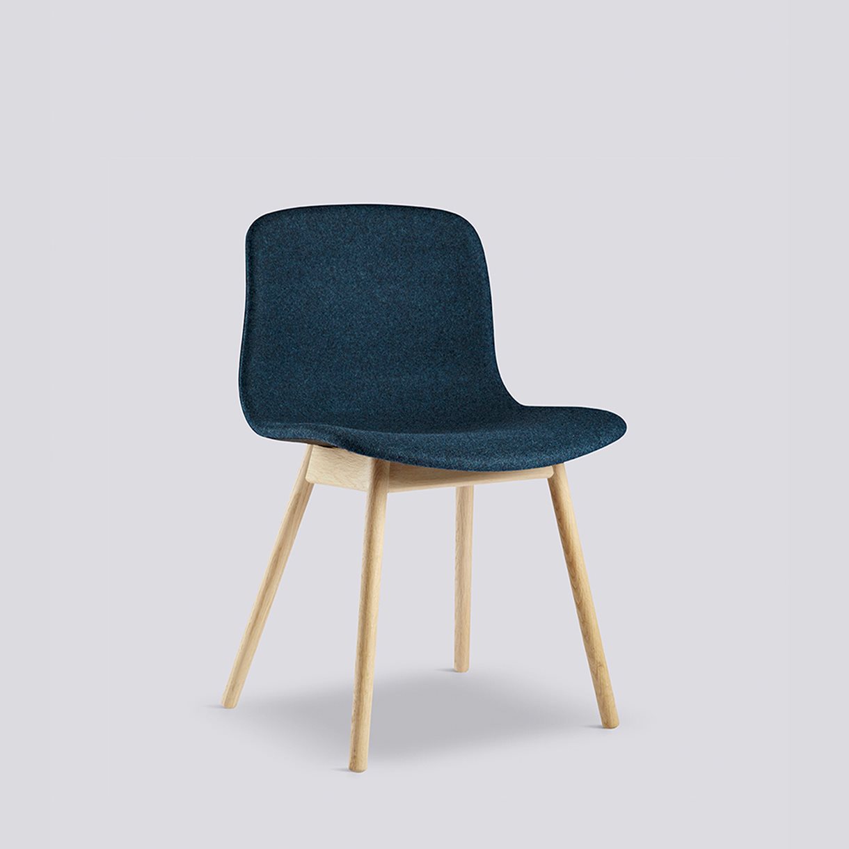 AAC13 Water-based lacquered solid oak 4 leg base Standard glider-Full upholstery-Divina MD-873