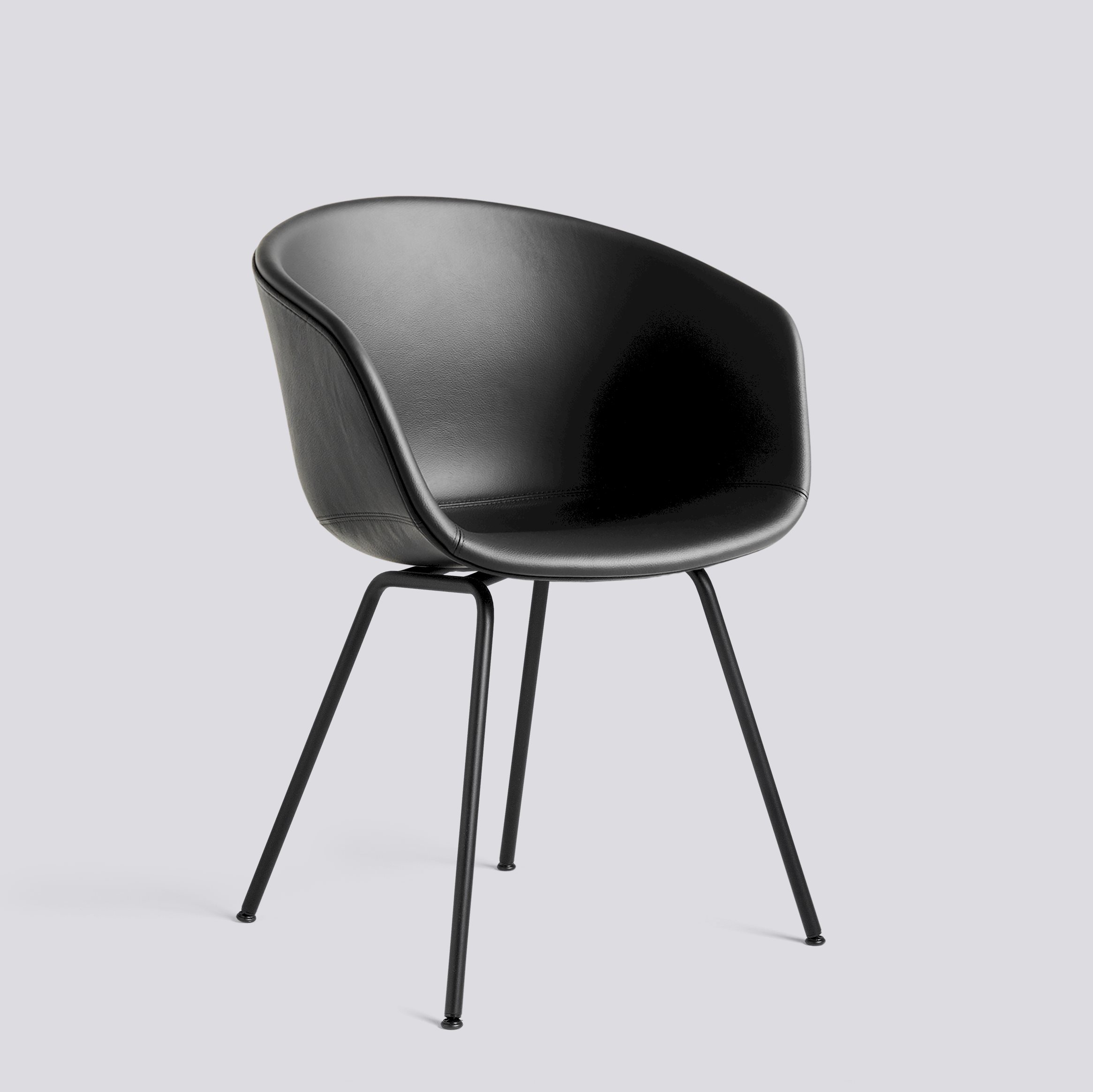 AAC27 Black powder coated steel 4 leg base Standard glider-Full upholstery-Sierra-SI1001