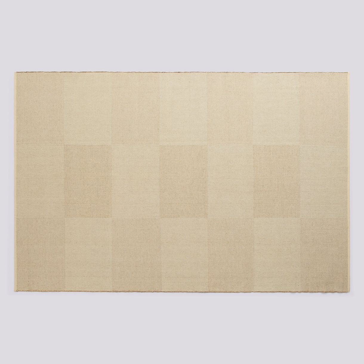 Check Rug-W200 x L300-Sand L check