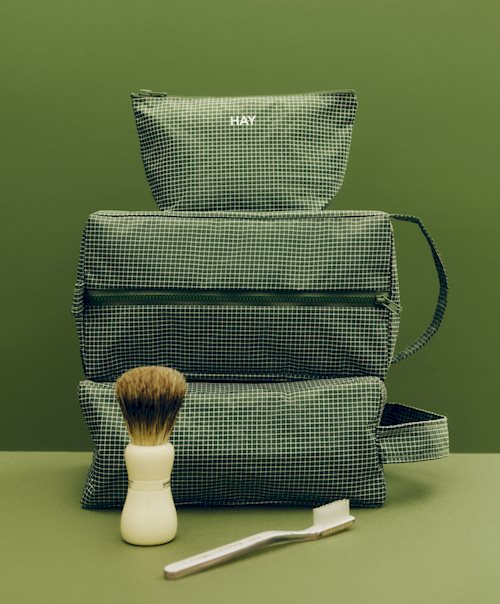 Grid Wash Bag by HAY