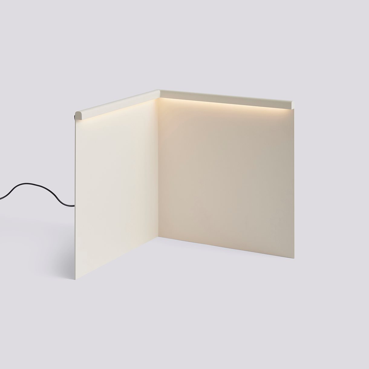  LBM Corner table lamp-Cream white