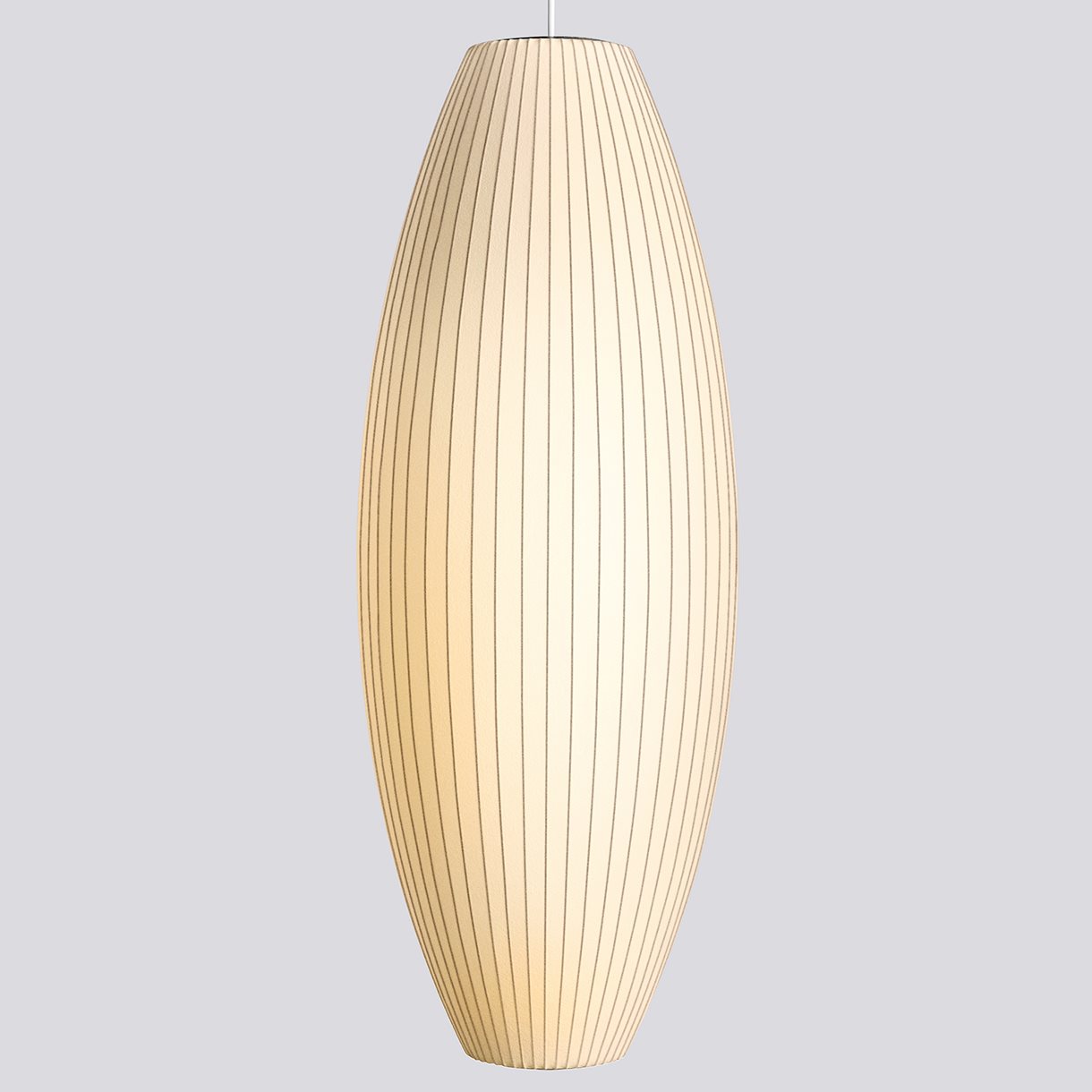 Nelson Cigar Bubble Pendant-X-Large-Off white