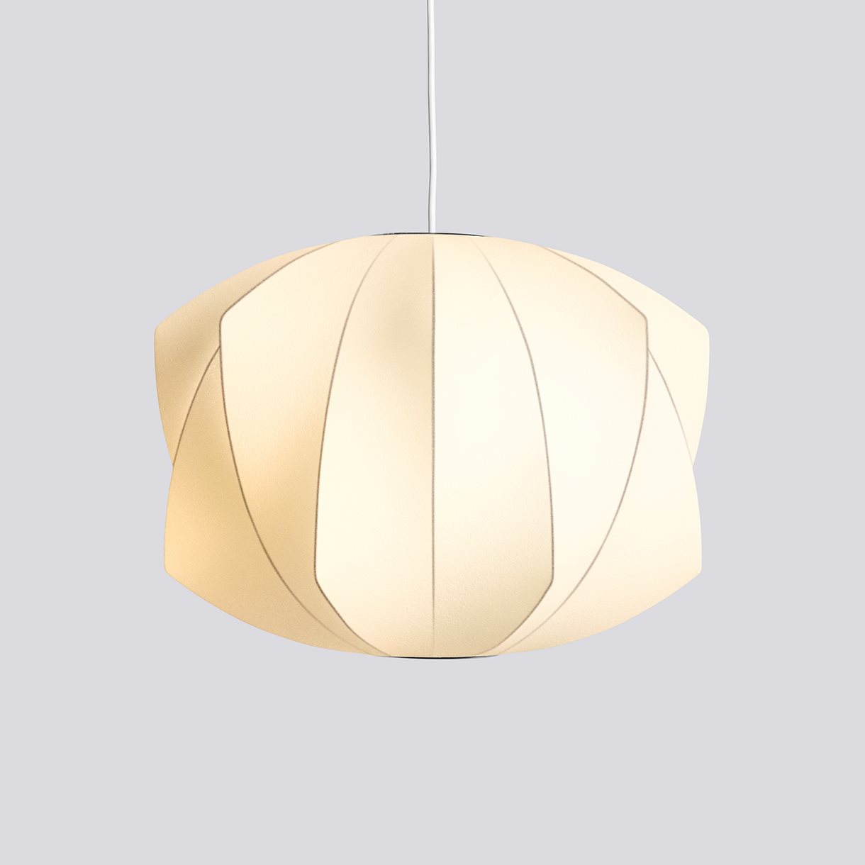 Nelson Propeller Bubble Pendant-Medium-Off white