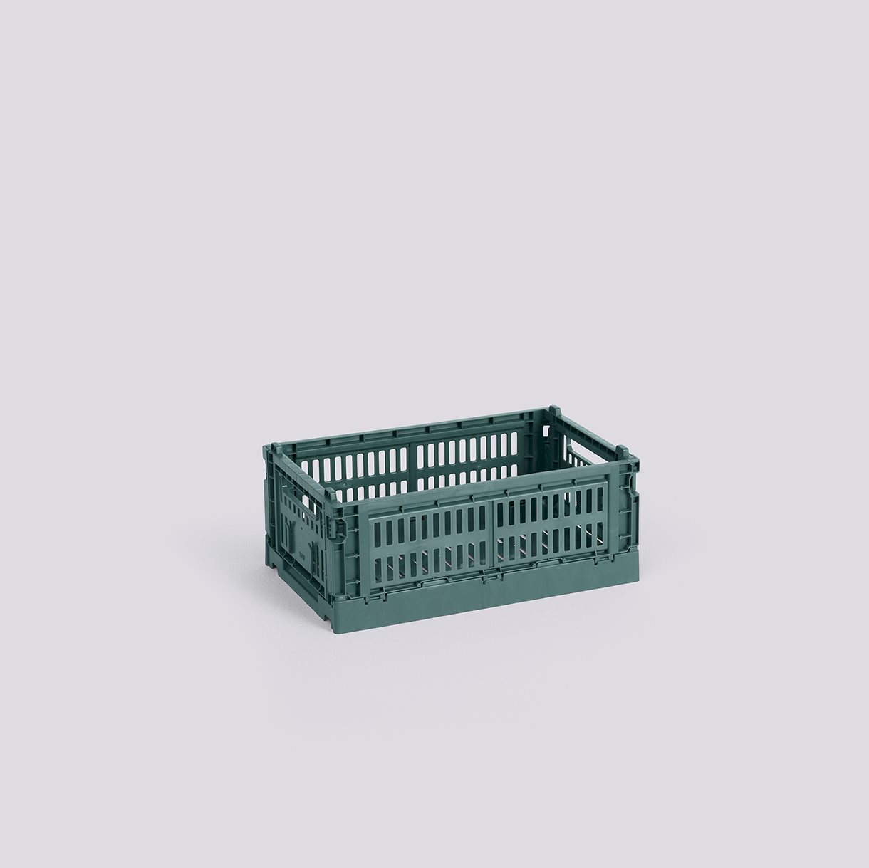 HAY Colour Crate-Small-Dark green