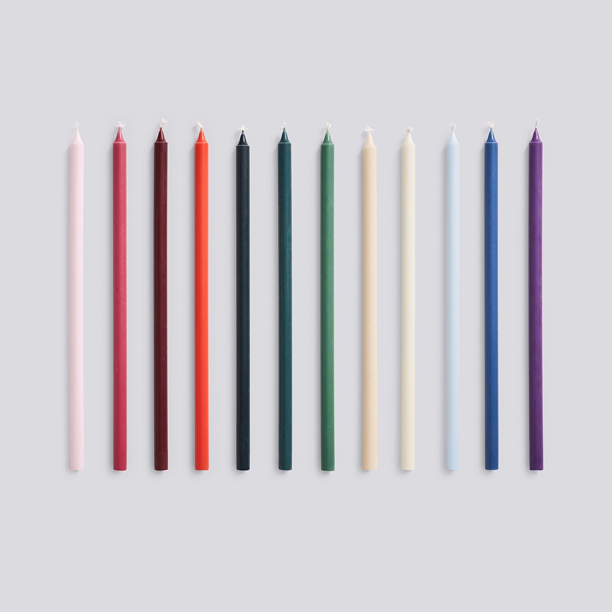 Slim Candle-Set of 12-Multi