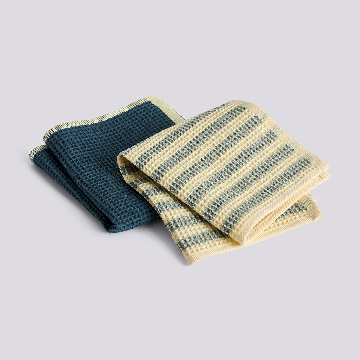 Canteen Dish Cloth (Organic)-Set of 2-Yellow and green mix