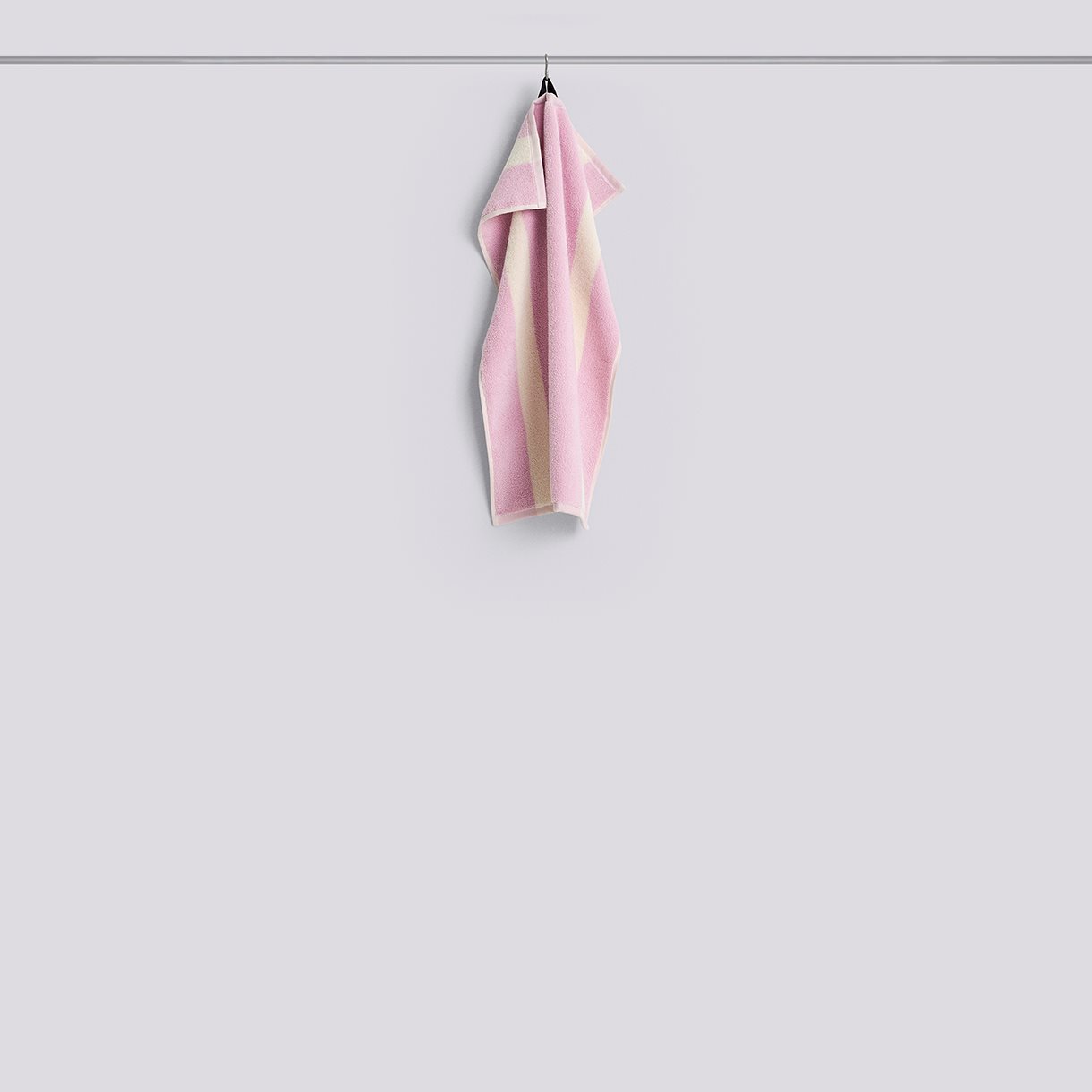 Stripe Hand Towel-W40 x L60-Cool pink