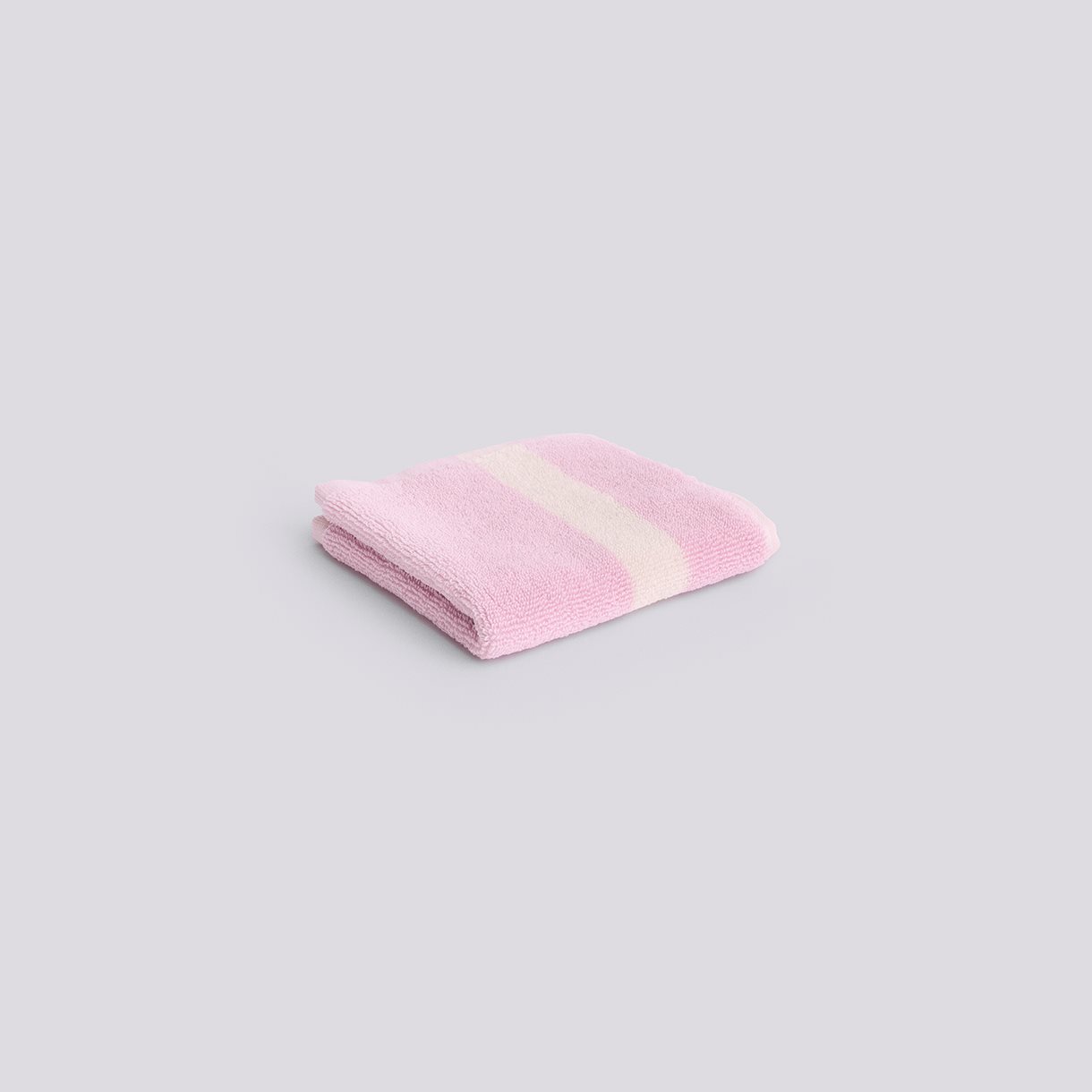 Stripe Wash Cloth-W30 x L30-Cool pink