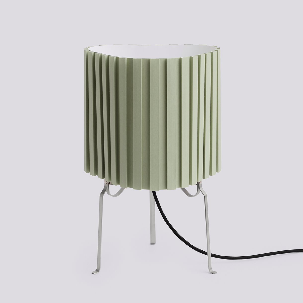 Canelé Table Lamp-370-Almond green