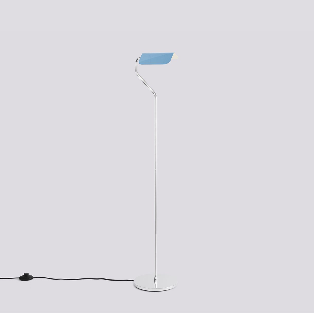  Apex Floor Lamp-Pastel blue