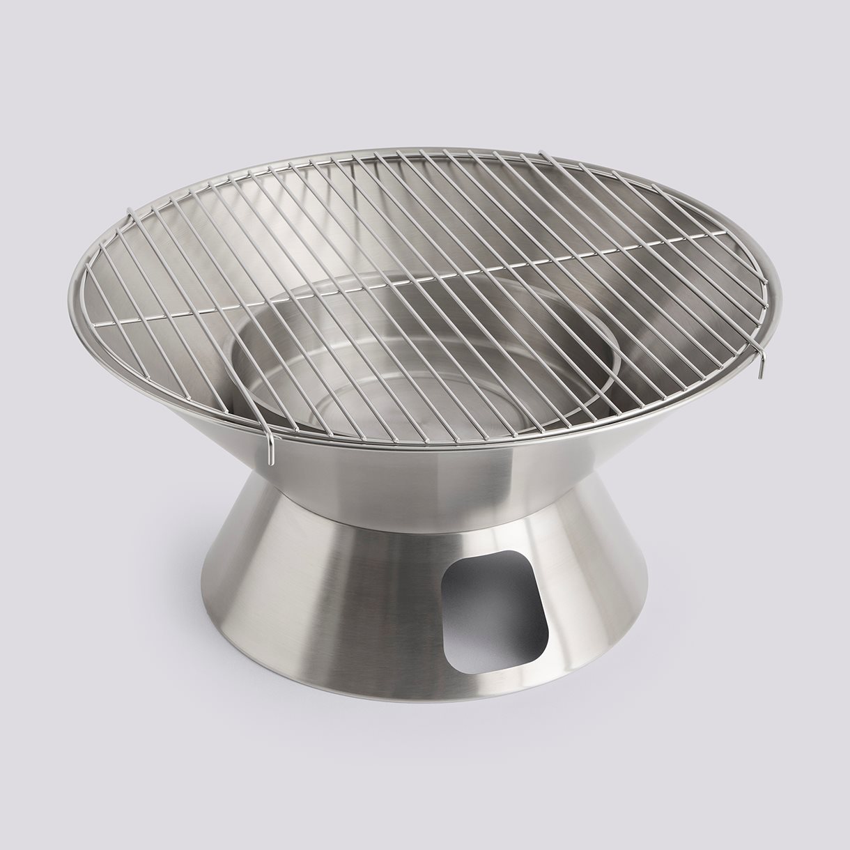  Outdoor Market Firepit-Stainless steel