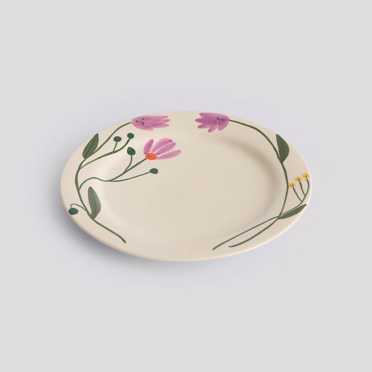  La Pittura Plate-Ø24-Wild flower crocus