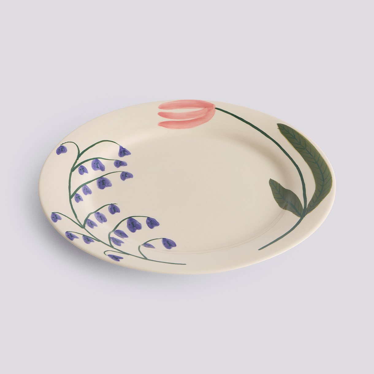  La Pittura Plate-Ø28,5-Wild flower klokkeblomst
