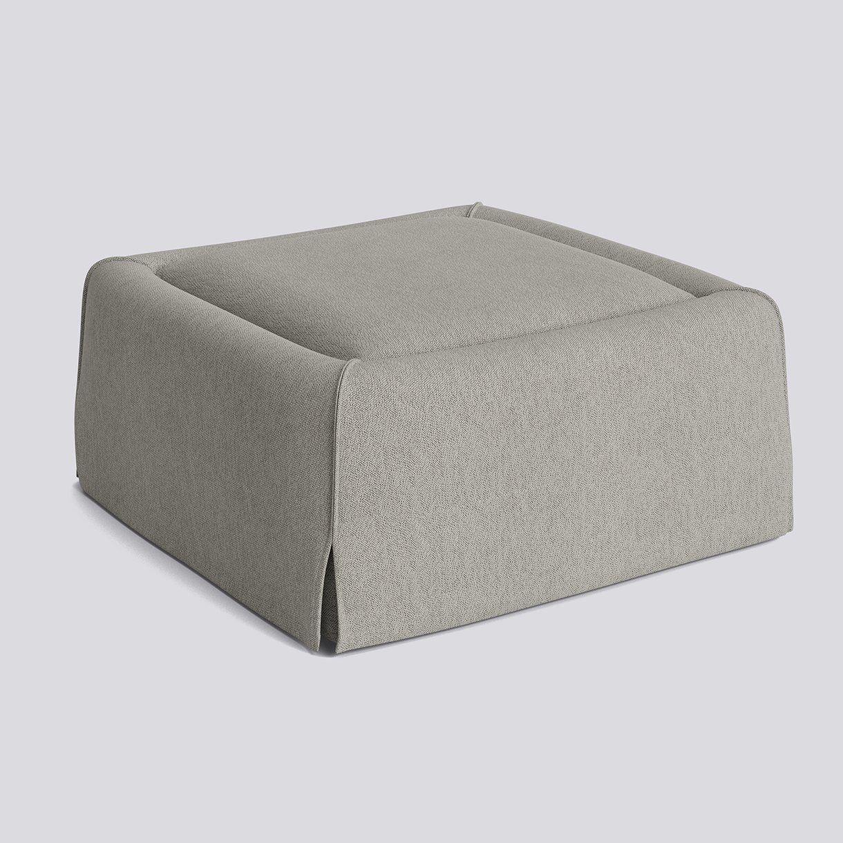 Mimi Ottoman-Upholstery-Turf-Light grey