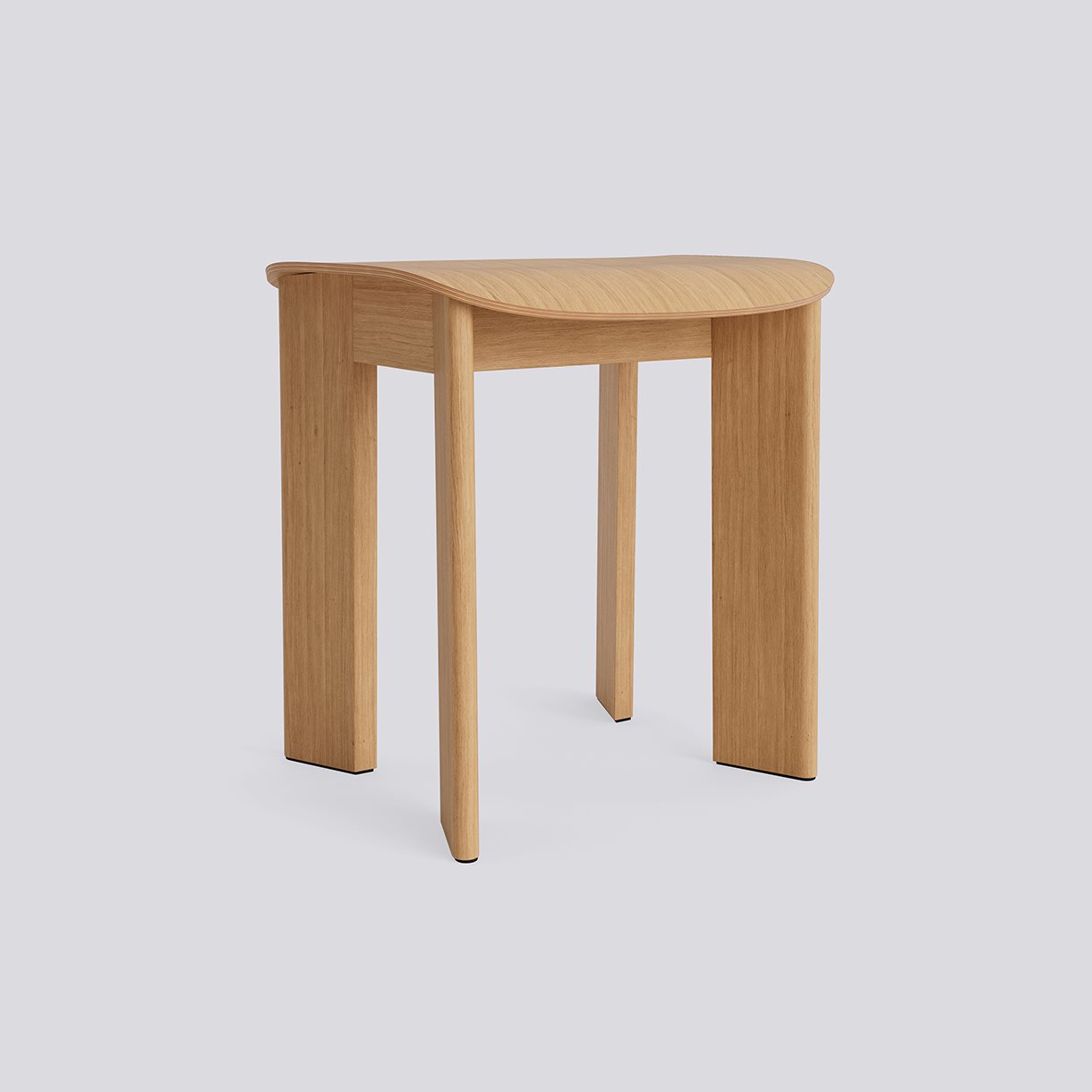  Chisel 10 Stool Standard glider-Oiled oak-None-None
