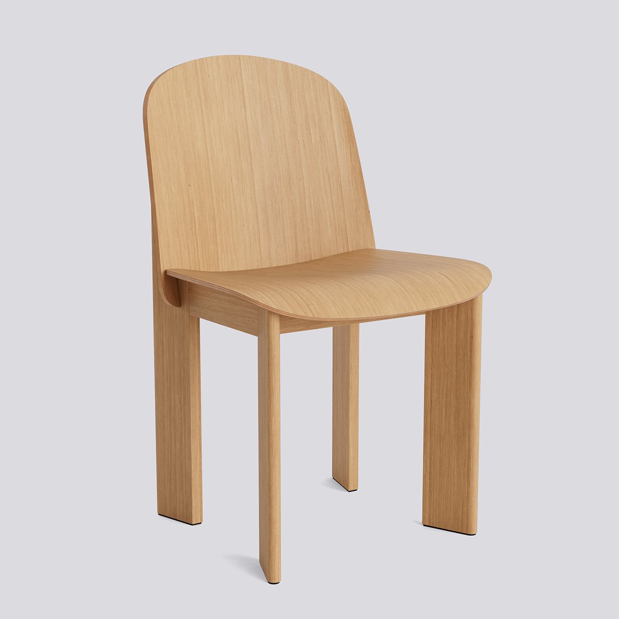 Chisel 65 Chair Standard glider-Oiled oak-None-None