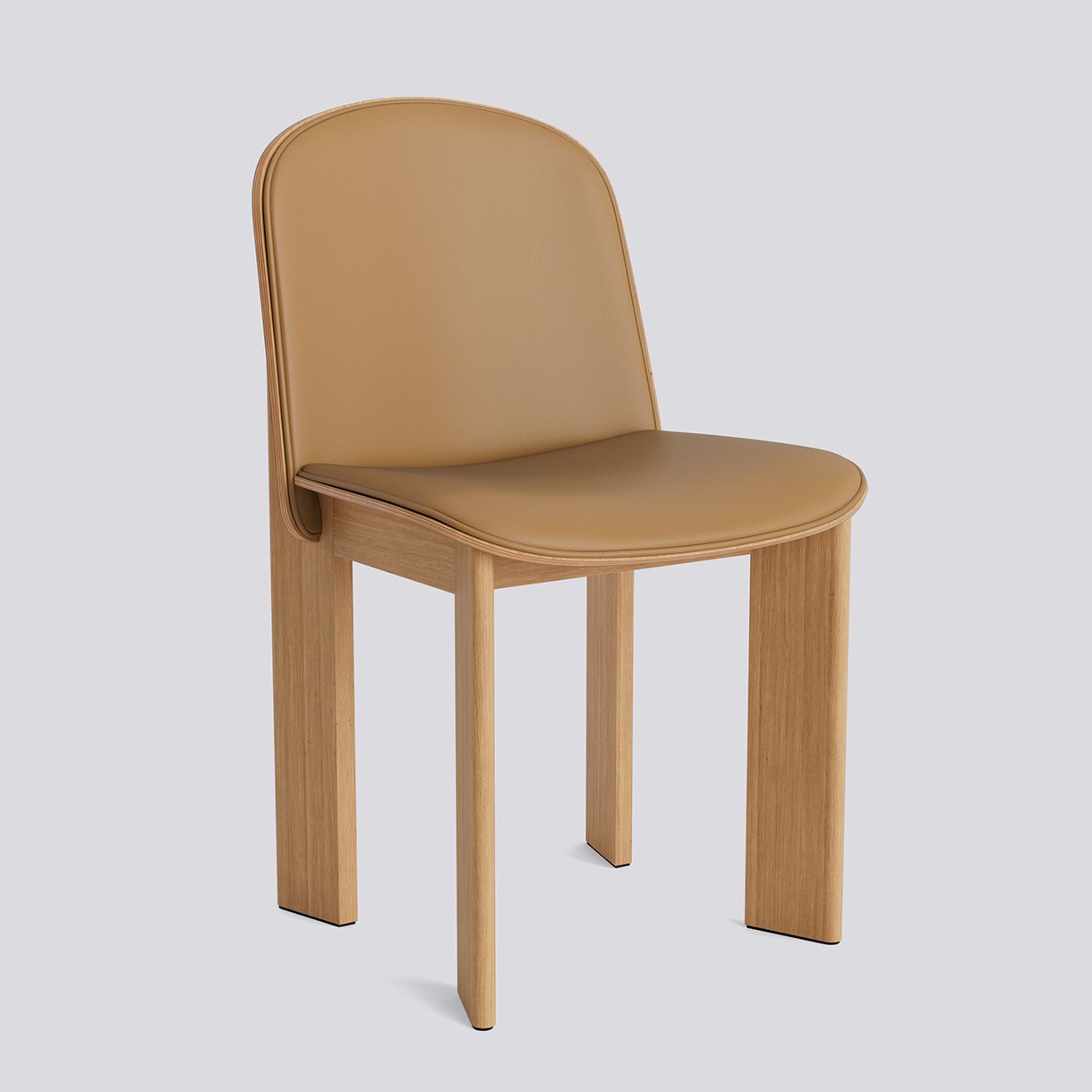 Chisel 65 Chair Standard glider-Oiled oak Front upholstery-Grano-Cognac