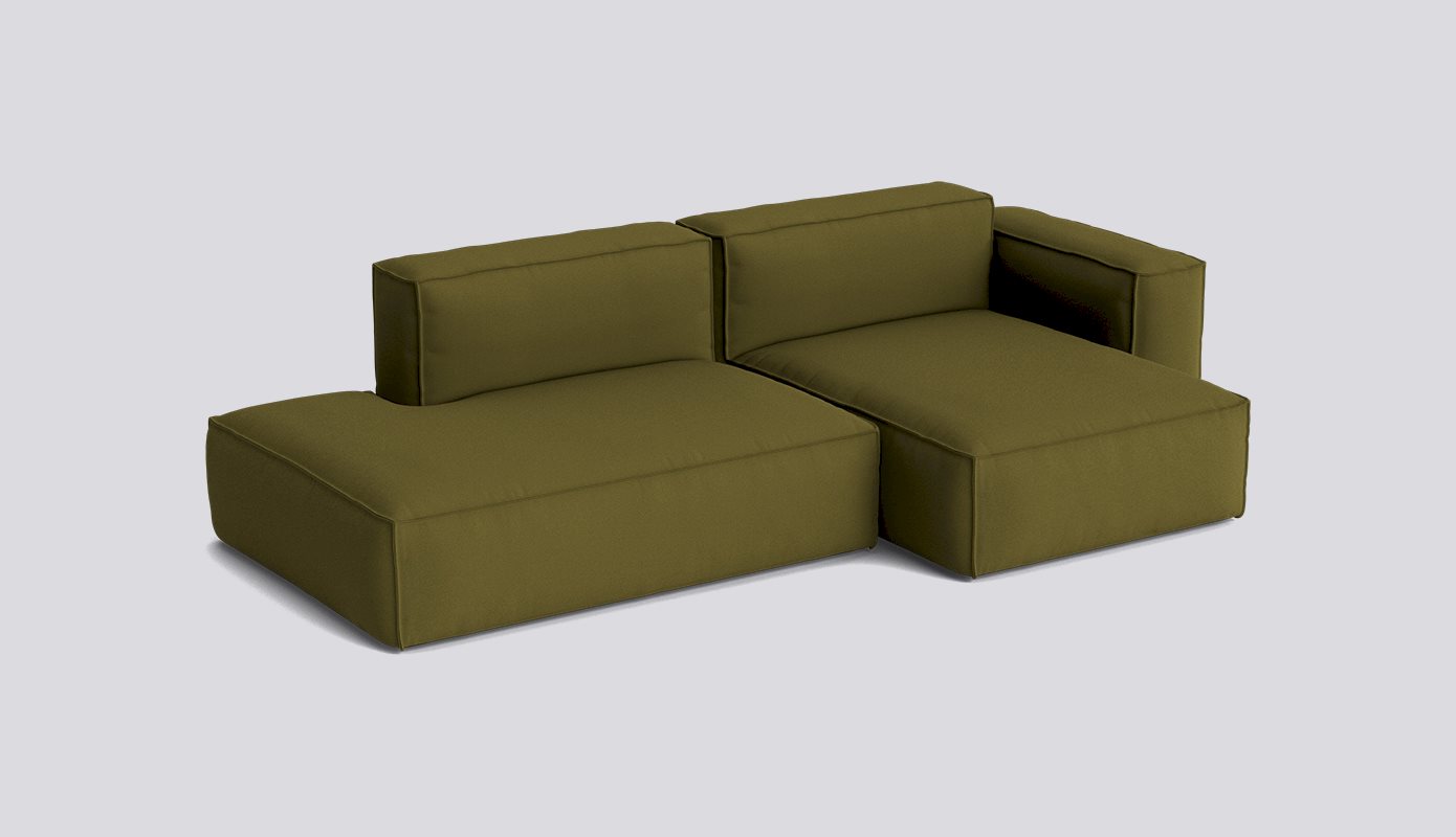  Mags Soft 2,5 Seater with Removable cover Low armrest Combination 3 Right-Full upholstery-Steelcut-985