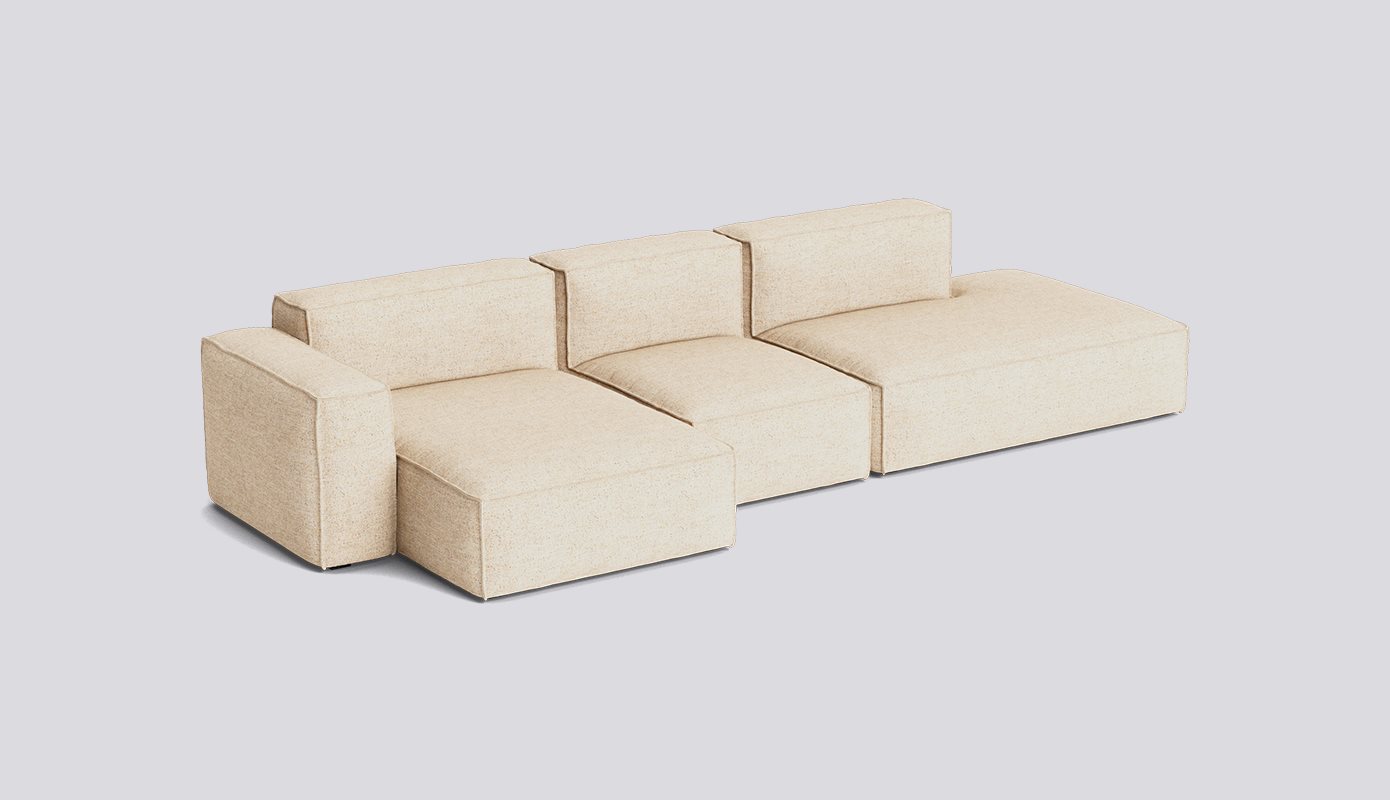 Mags Soft 3 Seater with Removable cover Low armrest Combination 4 Left-Full upholstery-Bolgheri-LGG60