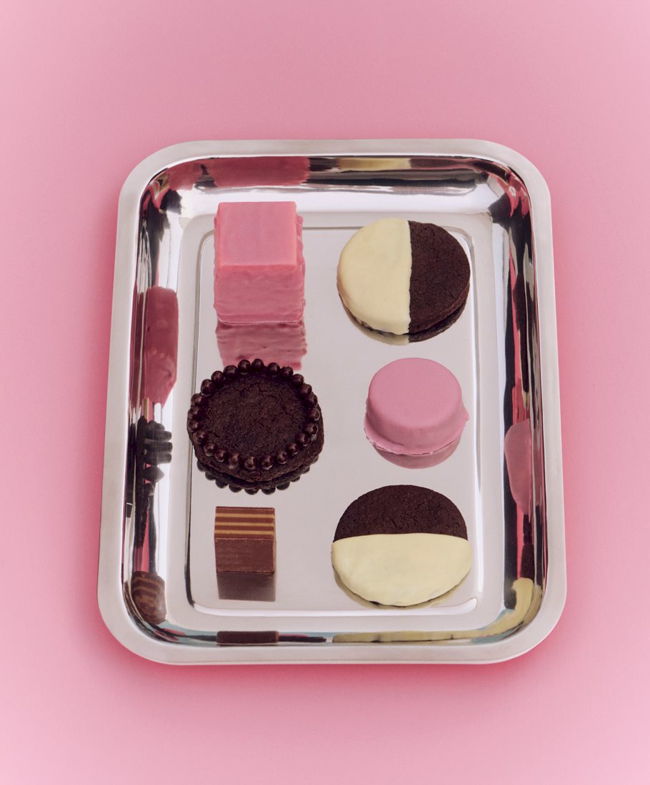 Essential Steel Rectangular Tray