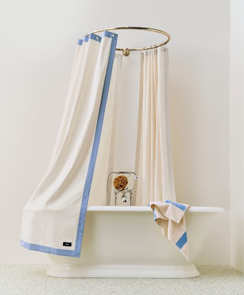 Outline Shower Curtain by HAY