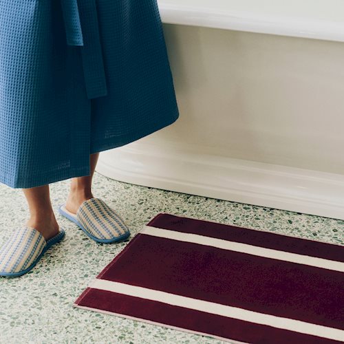 Stripe Bath Mat by HAY