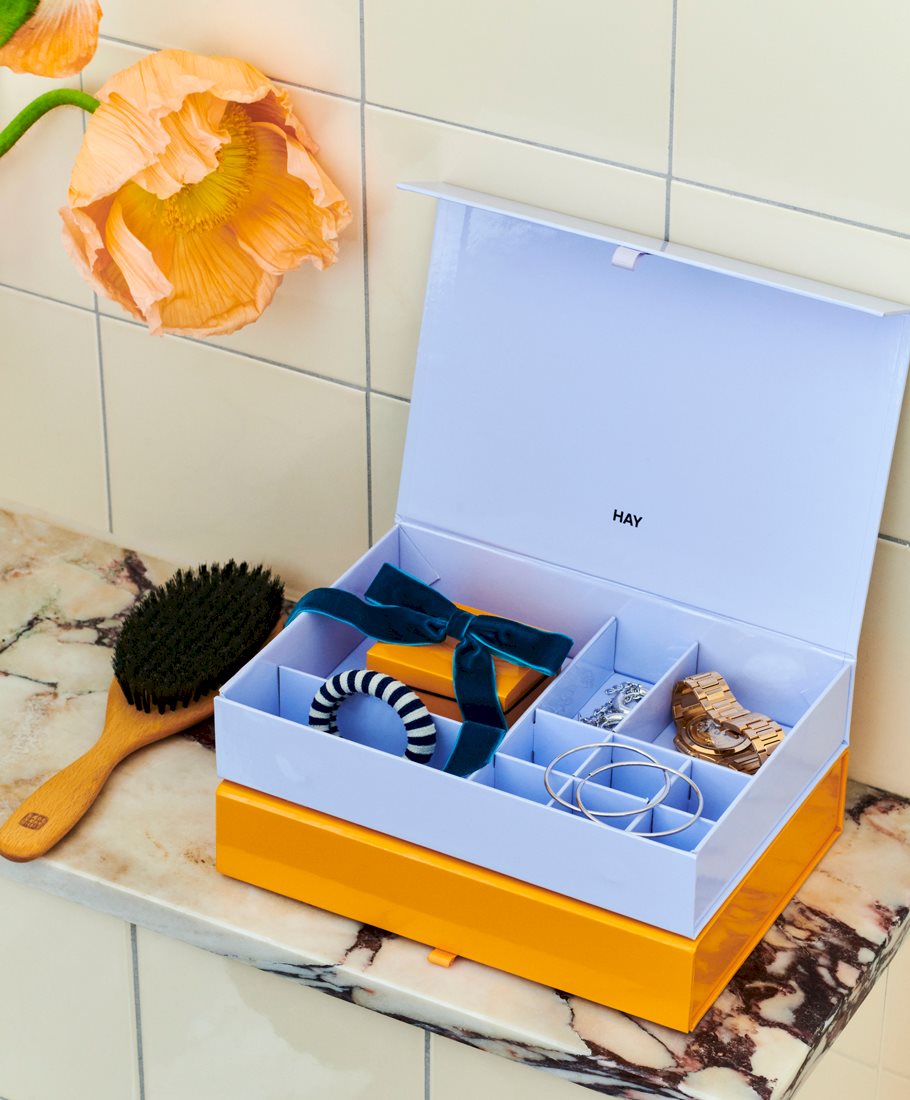 Colour Storage Jewellery Box